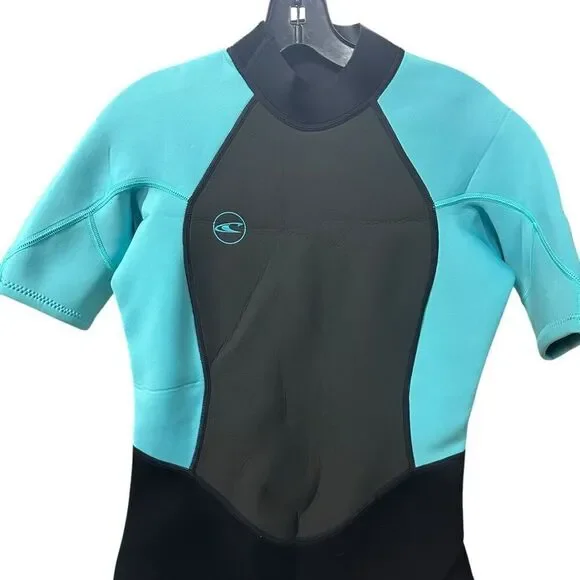 New O'neill Reactor 2 2mm BZ Short Sleeve Shorty Springsuit Wetsuit 12